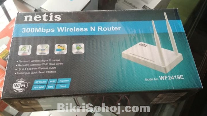 Netis Wf2419E 300Mbps Wireless N Router